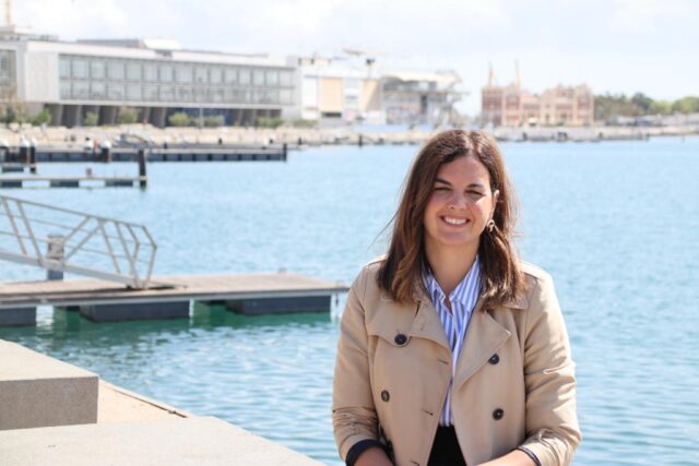 Sandra Gómez en La Marina de València